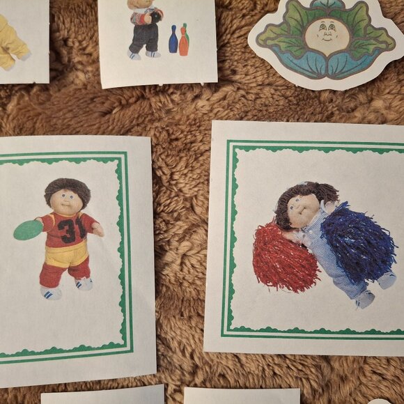 20x Vintage RARE Cabbage Patch Kids Stickers – NEVER USED - Picture 11 of 14
